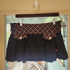 Y2K Tripp NYC Plaid Mini Skirt | XL